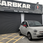 Fiat 500 RED at Sarbkar